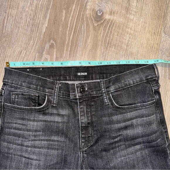 Hudson Jeans Natalie super skinny midrise ankle in Cora light wash black 29 - Picture 13 of 16